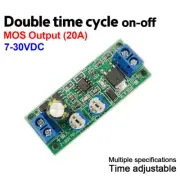 DC7-30V MOS Adjustable Cycle Timer Relay On Off Switch Power Supply Module