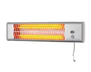 New Heller Strip Heater 1200W Wall Mount Chrome HSH1200