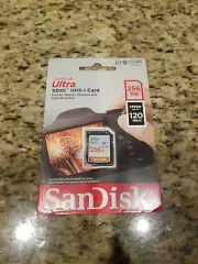Sandisk Ultra 256GB SD Card SDXC UHS-I Memory Card 120MB/s *NEW*