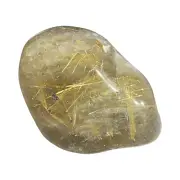 Golden Rutile Quartz - Tumbled Stone - C