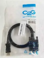 6ft DisplayPort™ Male to Single Link DVI-D Male Adapter Cable - Black