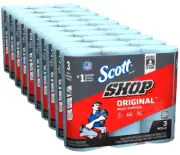 Scott Blue 1-Ply 9x11 Shop Towel Cleaning Wipes (3-Pack Bundle of 10) NEW