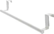 PAMINGONO Stainless Steel Towel Rack Towel Holder for Kitchen Cabinet Dish Towel Holder Cabinet Door Towel Holder Kitchen Towel Rack Over Cabinet Door Bathroom Towel Storage Hand Towel Rack