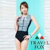 在飛比找遠傳friDay購物優惠-TRAVEL FOX夏之戀大女連身三角C17709