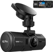 Vantrue N2 Pro Uber Dual 1080P Dash Cam, 2.5K 1440P Front Dash Cam, Front and inside Dash Camera W/Infrared Night Vision, 24Hr Motion Detection Parking Mode, Accident Record, Support 256GB Max(2023)