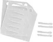 OSOLADY Transparent Multi Layer Hard Disk Rack for Mechanical Drives DIY Hard Disk Bracket Storage Durable and Stylish HDD Organizer