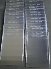 25 New Cardboard Gold Card Saver 1 Semi Rigid For PSA BGS Grading Submissions