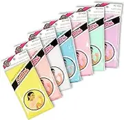 Salux Bath Towel Pink Yellow Peach Blue White Purple Green Count 7 Pack