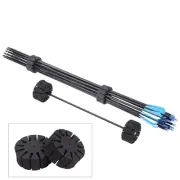 EVA Split Arrow Frame Holder Perfect Fit for Round Quiver and 12 Arrows