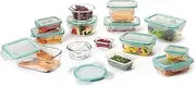 [OXO] Good Grips 30 Piece Smart Seal Glass & Plastic Container Set