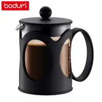 在飛比找momo購物網優惠-【Bodum】KENYA 法式濾壓壺500cc-黑