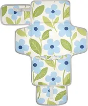 Reusable Portable Changing pad with Tissue Pocket Portable Baby Changing pad for Moms, Dads
