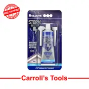 Selleys Storm Sealant Clear 75g Sil-X Waterproof Seal Any Material Wet or Dry