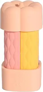 Generisch Silicone Travel Bottle Set, Travel Container Set, Portable Refillable Containers, Travel Accessories for Shampoo, Conditioner, Lotion, 4-in-1 Silicone Travel Bottles for Holidays, Hiking