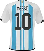 [PAP Products] Argentina Soccer Jersey #10 Copa Mundial, World Cup Retro, Camiseta Argentina Numero 10, The G.O.A.T Jersey, Futbol