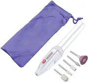 Labymos Electric Mani Drill Kit One Key Operation Bit Suite With 5PCS Grinding Head