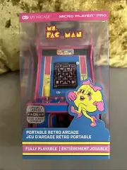 My Arcade DGUNL-7009 MS. PAC-MAN Micro Player Pro Portable Retro Arcade [New ]
