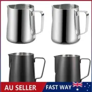 Stainless Steel Milk Jug Frothing Frother,Coffee Latte Pitcher Metal Tea Gravy~
