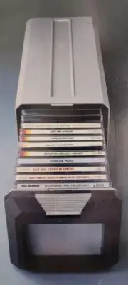 Posso Media Box Storage System 13 Compact Discs CD Storage Case New Old Stock