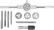 Tap Die Set Steel M4 M5 M6 M8 Metric Tool Thread Repair Kit for Automotive Mechanical Repairs