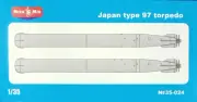 Mikro Mir 35-024 1/35 Japan type 97 torpedo (2 torpedo)