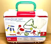 New~UnOpen/Battat–Pretend Play Doctor Set–Kids Nurse Toys–11-Pieces & Carry Case