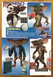 2003 NECA Gremlins Action Figures Print Ad/Poster Gizmo Poker Stripe Brain Art