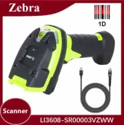 Zebra LI3608-SR00003VZWW Wireless Barcode Scanner Handheld Image Bar Code Reader