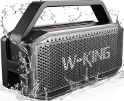 Portable Loud Bluetooth Speakers with Subwoofer, 60W(80W Peak)Outdoor Waterproof