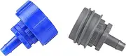 Sawyer Products SP110 Inline Hydration Pack Adapter for Screw-on Filters Blue/Gray,One Size
