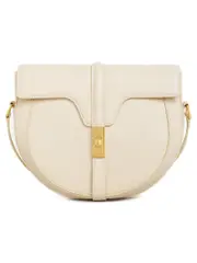 Celine Besace 16 in Grained Calfskin Cream