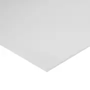 Suntuf 900 x 600 3mm Flat White Acrylic Sheet - White