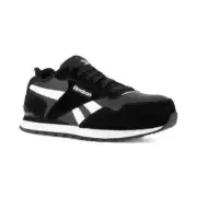Reebok Work Harman RB1982 Sneaker Men's 9 Black EH Composite Toe Shoes KHD2330
