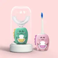 在飛比找樂天市場購物網優惠-NETTEC 尼客特 雙頭(U型+一般刷頭) 兒童電動牙刷 
