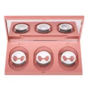 Eyelashes 3 Pairs Natural Long Thick Makeup Cross False Eye Lashes W09