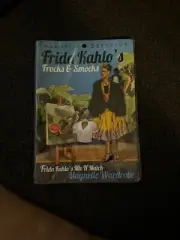 (B6) Frida Kahlo's Frocks and Smocks Magnetic Wardrobe NEW
