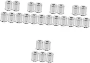 Angoily 5sets Microwave Accessories Triangle Hole Caps Microwave Oven Parts Microwave Oven Spare Parts Cap for Microwave Sharp Microwave Parts Microwave Oven Caps Magnetic Cap Parts 5pcs*5