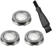 3 Pcs Replacement Shaver Head ，Compatible For Philips， Compatible For Norelco ，HQ3 HQ4 HQ55 HQ56 HQ6900 HQ6868 HQ5812 HQ6874 Razor Blade