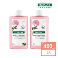 在飛比找momo購物網優惠-【KLORANE蔻蘿蘭】速效舒敏洗髮精400ml(二入組)