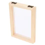 Papermaker Mold Making Deckle and Frame Material Package Office Child