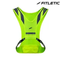 在飛比找Yahoo奇摩購物中心優惠-Fitletic 輕量跑步反光背心GLO VEST｜螢光黃