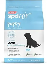 Prime100 SPD Air Gently Air-Dried Lamb Apple & Blueberry Puppy Dry Food 2.2KG