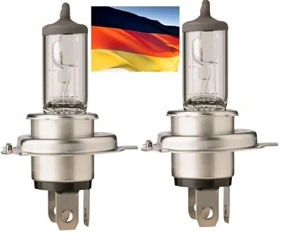 Flosser 9003 HB2 H4 100/90W 725543 Two Bulbs Head Light High Wattage Replacement
