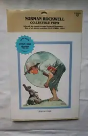 NEW Vtg Norman Rockwell Collectible Print 8 X 10 Springtime