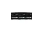 Storex Literature Organizer 12 Section 10 5/8 x 13 3/10 x 31 2/5 Black 61602U01C