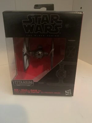 hasbro star wars the black series titanium First Order Tie Fighter
