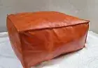 New Vintage Handmade Ottoman Moroccan Pouf Footstool Square