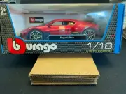 Burago 2020 Bugatti Divo Diecast Model Car Red 1:18 Scale