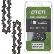 Chainsaw Chain 10 Inch .050 3/8 LP 40DL for Greenworks 2 Saw pole PSCS06B00
