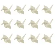 4818, Porcelain Chopsticks Rest Holder Japanese Origami Crane Shape Wedding F...